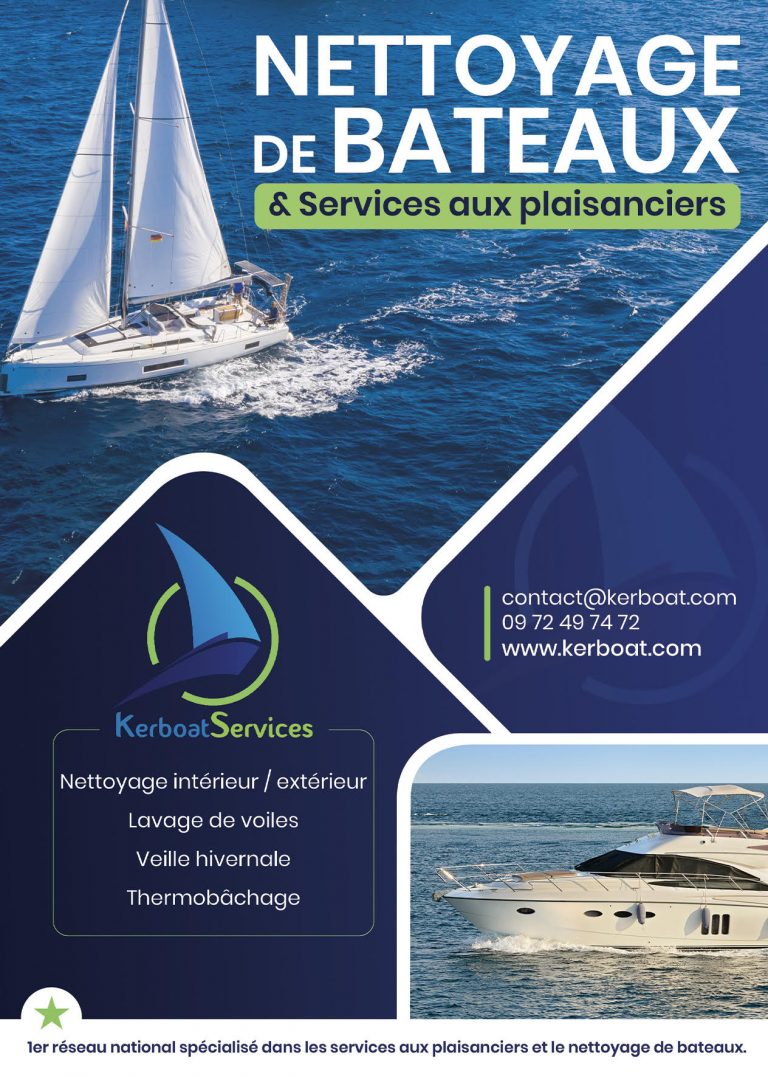 Nouveaux flyers Kerboat Services !!