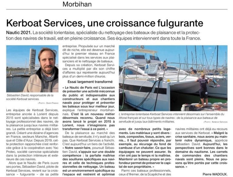 Kerboat Services - une croissance fulgurante